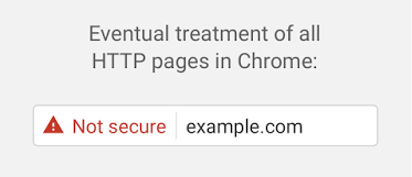 C начала 2017 года браузер Google Chrome версии 56 начнет помечать все HTTP-сайты, которые передают личные данные пользователей, как «небезопасные»